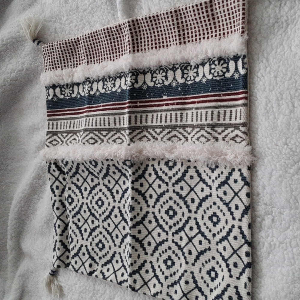 Blue Page Decorative Pillow Cover (1)